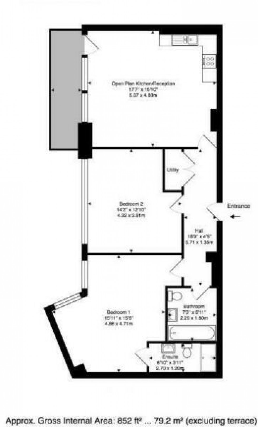 Floorplan for Elstree House,Elstree Way, Borehamwood
