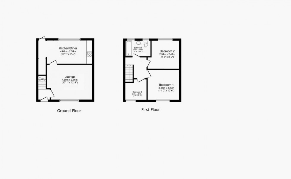 Floorplan for Knebworth Path, Borehamwood