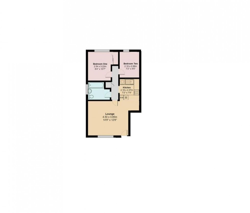 Floorplan for Lion Court, Borehamwood
