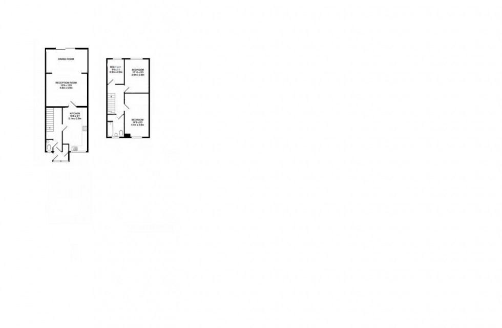Floorplan for Byron Avenue, Borehamwood