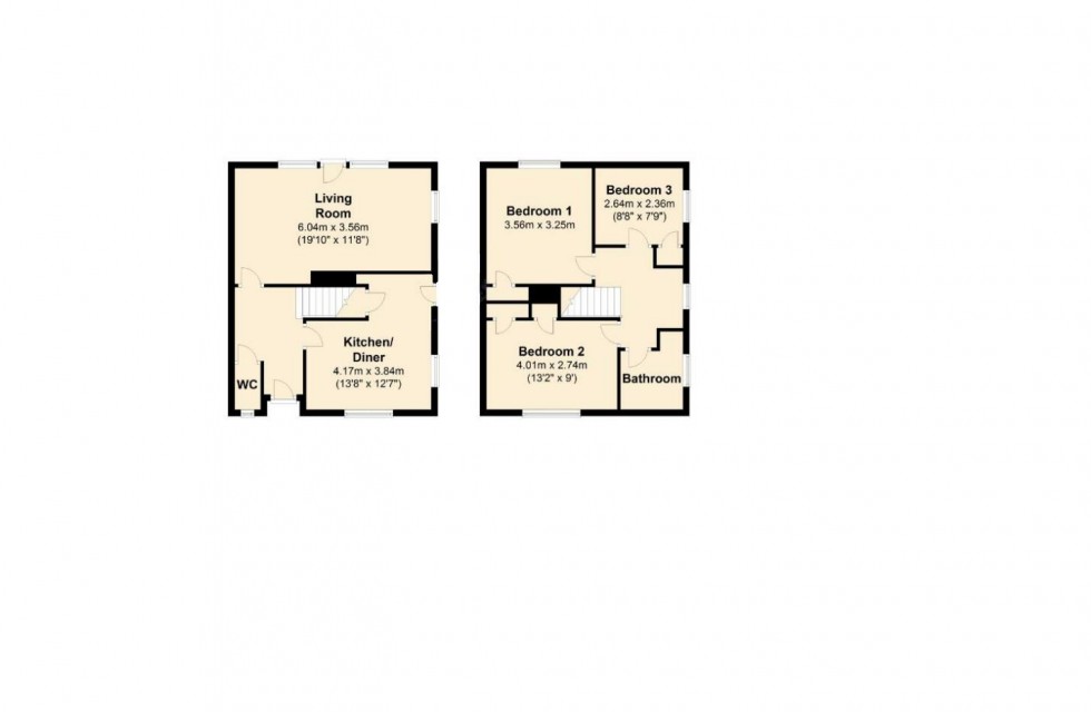 Floorplan for Spring Close, Borehamwood
