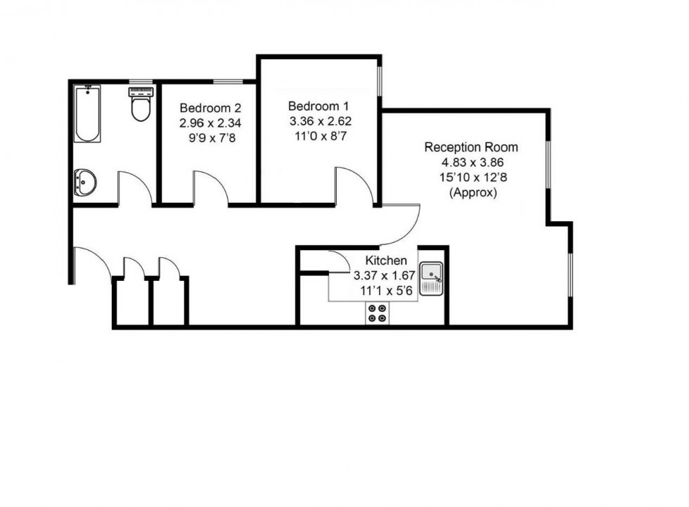 Floorplan for Sommerville Court, Alconbury Close, Borehamwood