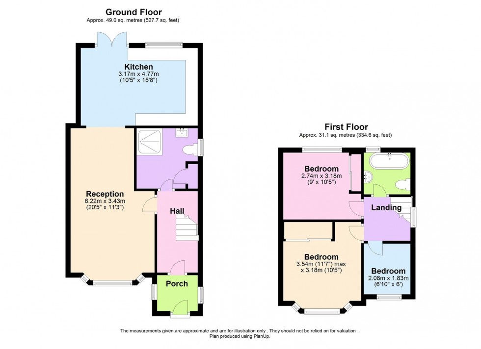 Floorplan for Bullhead Road, Borehamwood