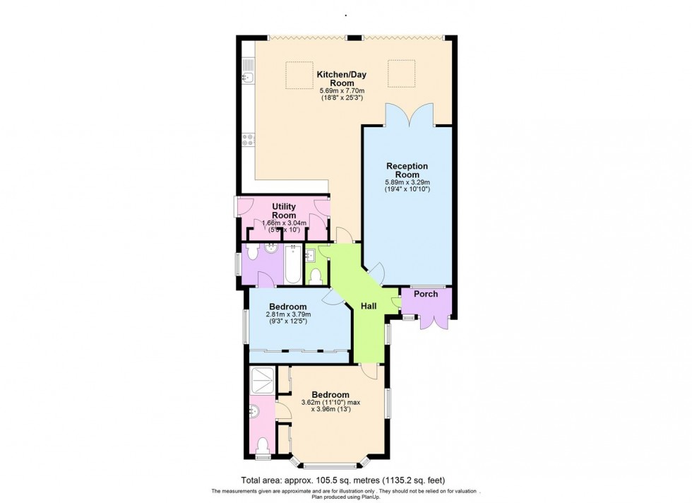 Floorplan for Grosvenor Road, Borehamwood