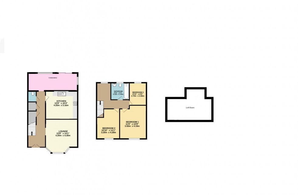 Floorplan for Buckingham Road, Borehamwood