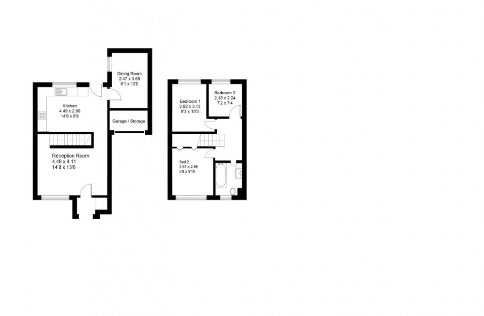 Floorplan for Buchanan Court, Borehamwood