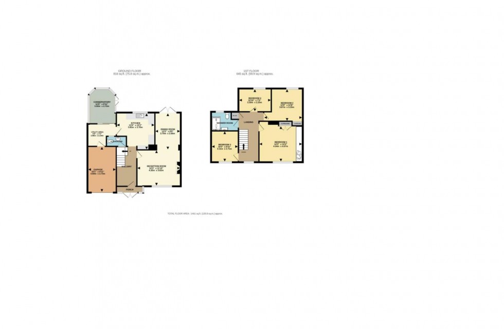 Floorplan for Furzehill Road, Borehamwood