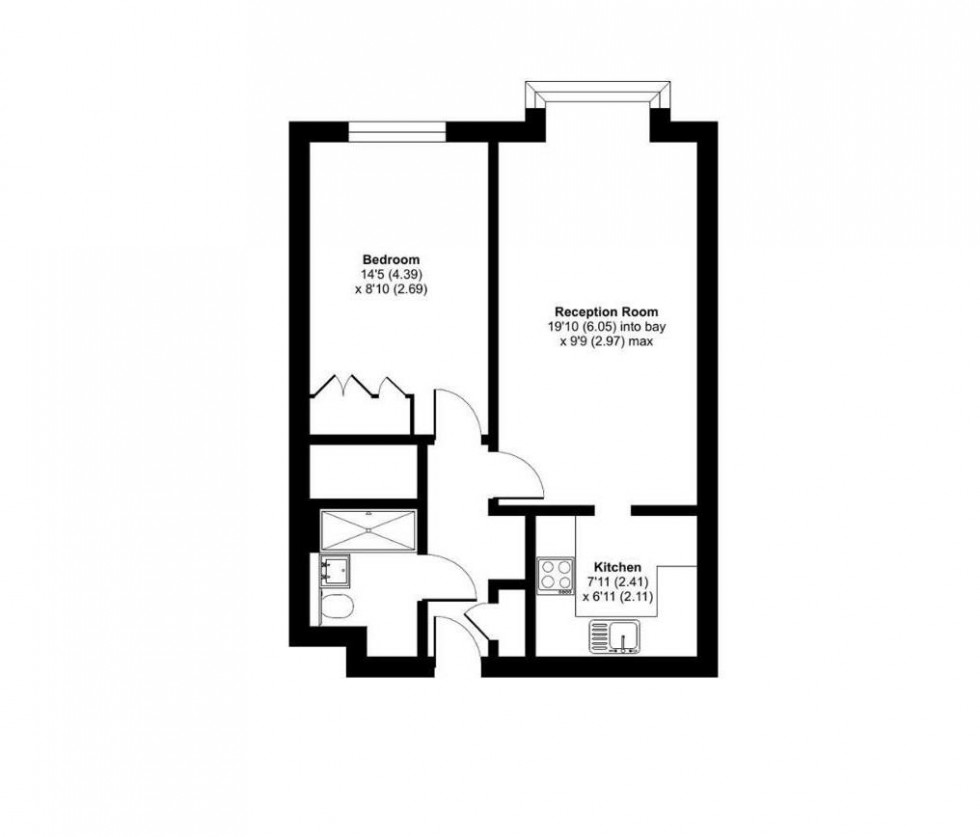 Floorplan for Fairbanks Lodge,Furzehill Road, Borehamwood