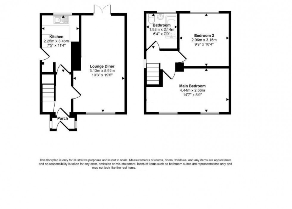Floorplan for Ranskill Road, Borehamwood