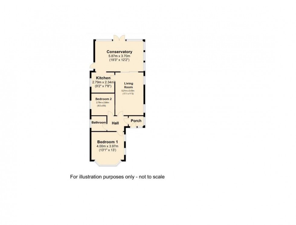 Floorplan for Grosvenor Road, Borehamwood