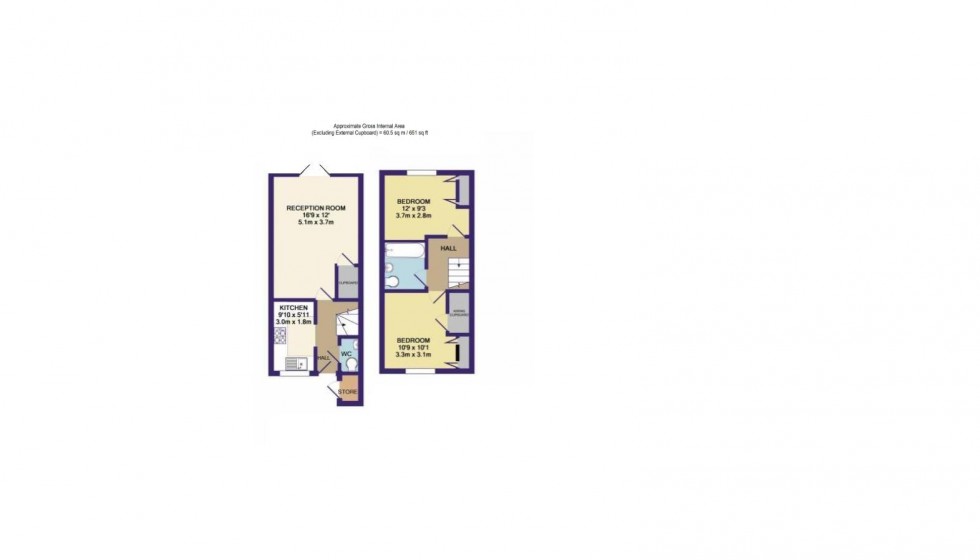Floorplan for Oberon Close, Borehamwood