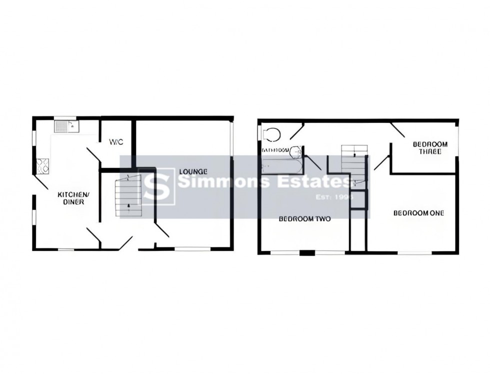 Floorplan for Kenilworth Close, Borehamwood