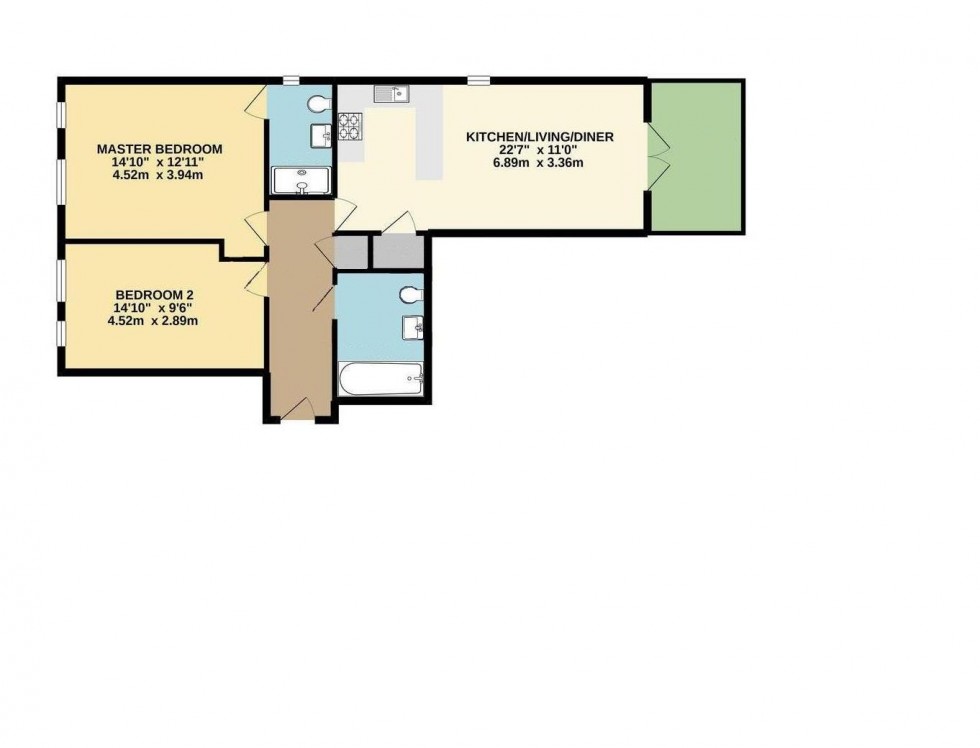 Floorplan for Horizon Place,Studio Way, Borehamwood