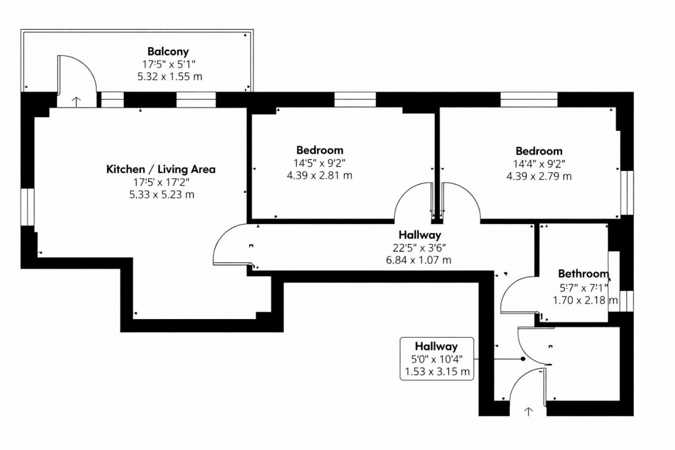 Floorplan for Affinity Place,Elstree Way, Borehamwood