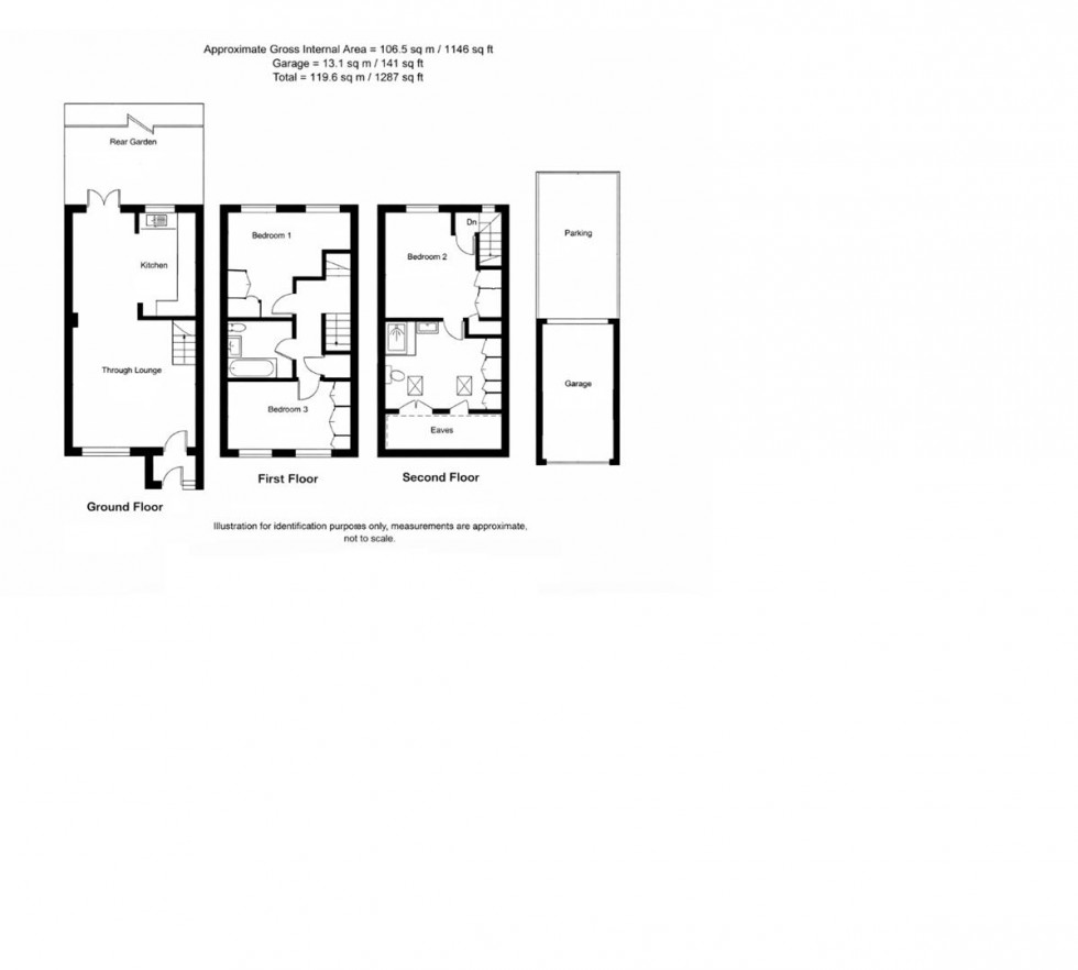 Floorplan for Clarendon Mews, Borehamwood