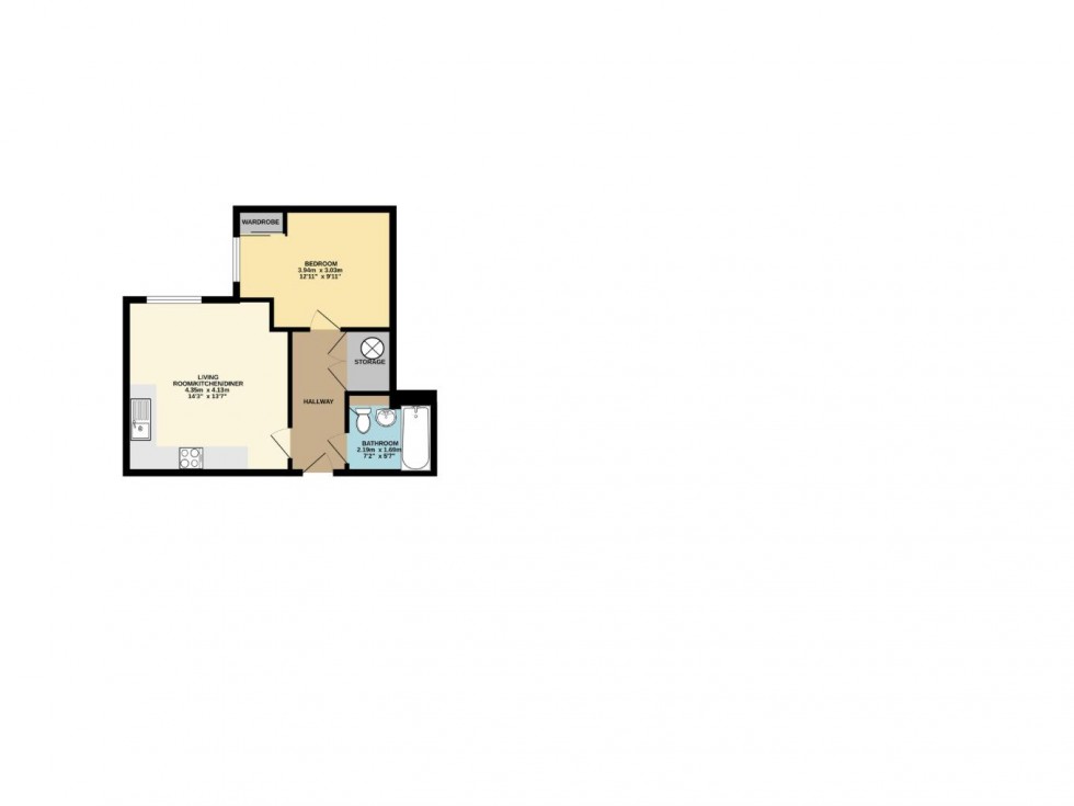 Floorplan for Heaton House,Thurston Way, Borehamwood