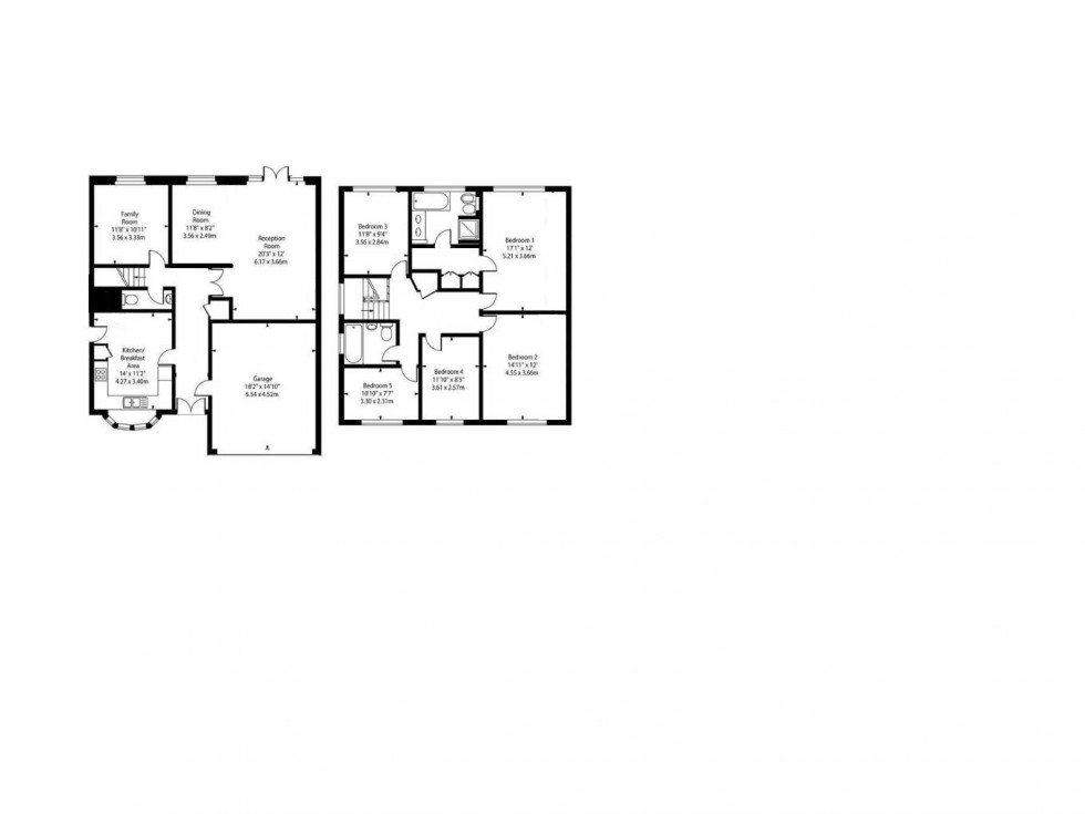 Floorplan for Sheraton Close,Elstree