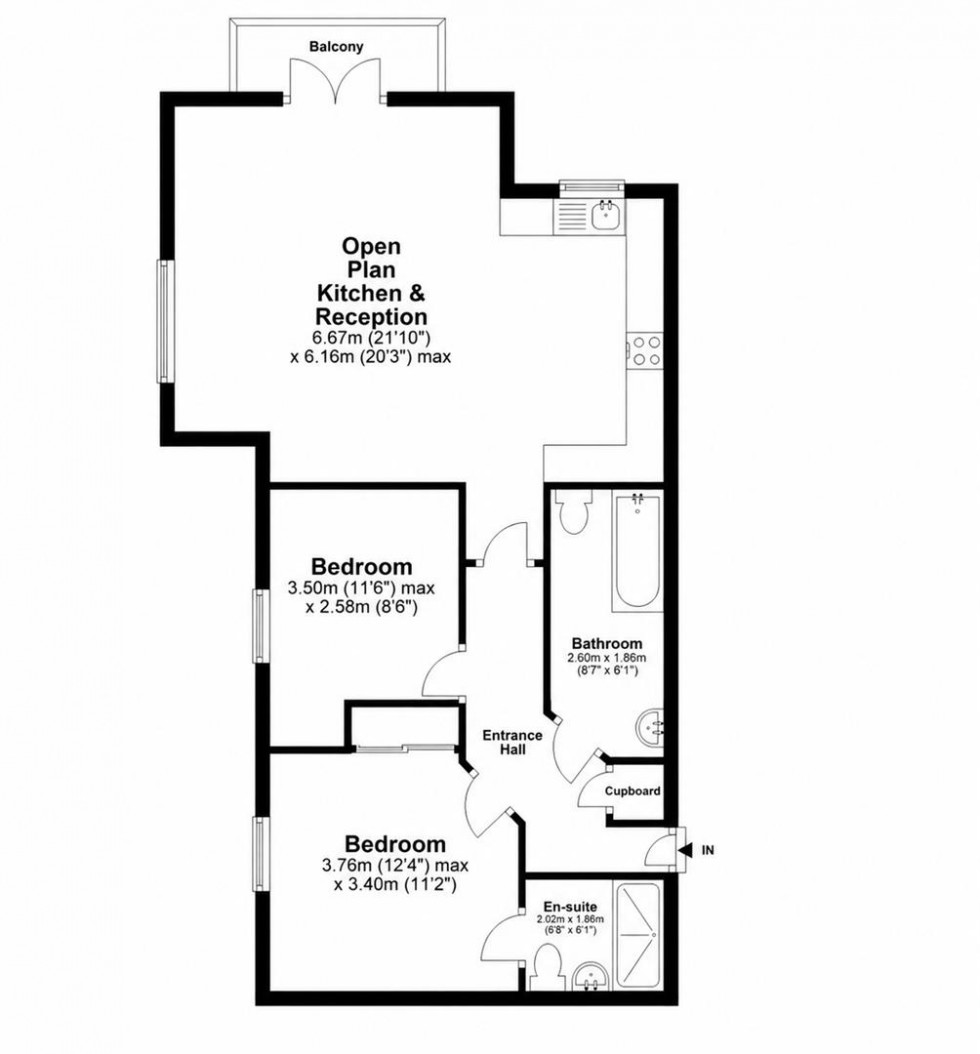 Floorplan for Lockwood Court,Todd Close, Borehamwood