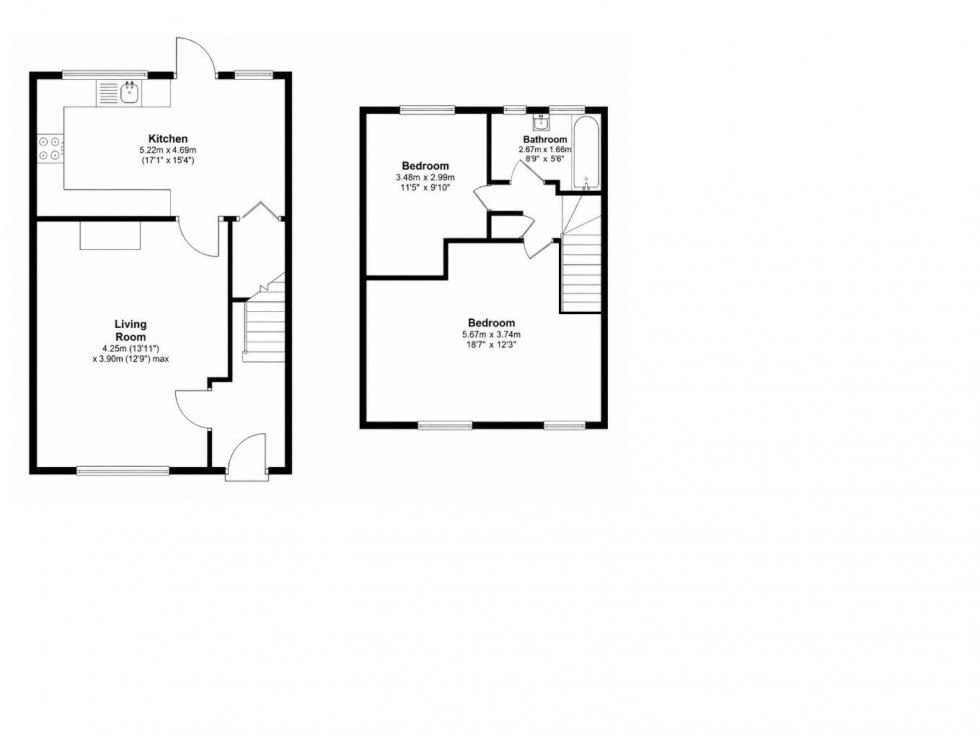 Floorplan for Gateshead Road, Borehamwood